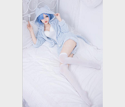 喜欢cos的微博女神《仙九Airi》光荣凉夜玉藻前合集