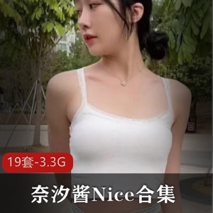 奈汐酱Nice推特穿搭合集19套3.3G双马尾太顶了
