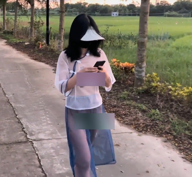 推特cikaimoon薄纱合集2V乡下乱逛优质透视2.83G