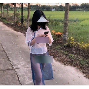 推特cikaimoon薄纱合集2V乡下乱逛优质透视2.83G