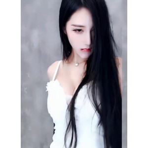 定制白连衣裙车老板虎牙1V998M撩人