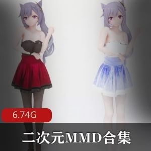 超带感6.7G宅男站二次元老婆MMD合集88部